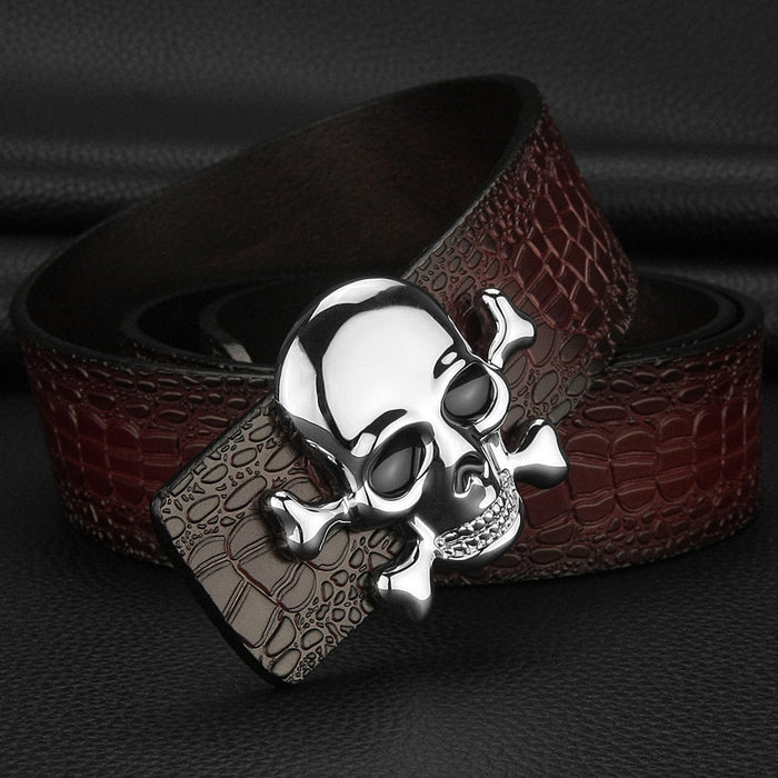 Skull With Belt