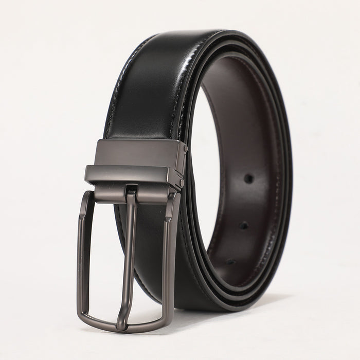 Double Sided Pin Buckle Belt