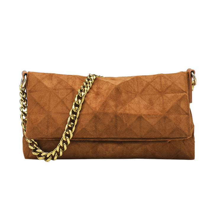 Geometric Rhombus Chain Bag