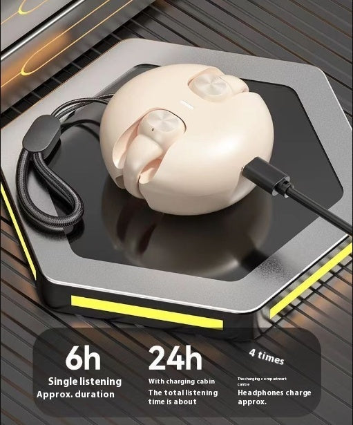 Bluetooth Headset Wireless Ultra-long Life Battery Non-in-ear Music Game Sports Noise-canceling