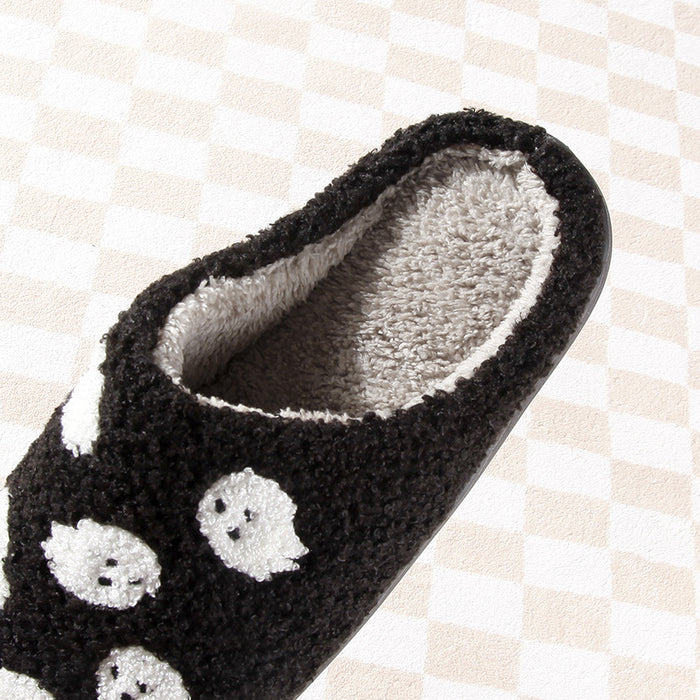 Comfortable Home Ghost Warm Winter Cotton Slippers