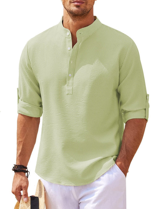 Men's Casual Shirt Long Sleeve
