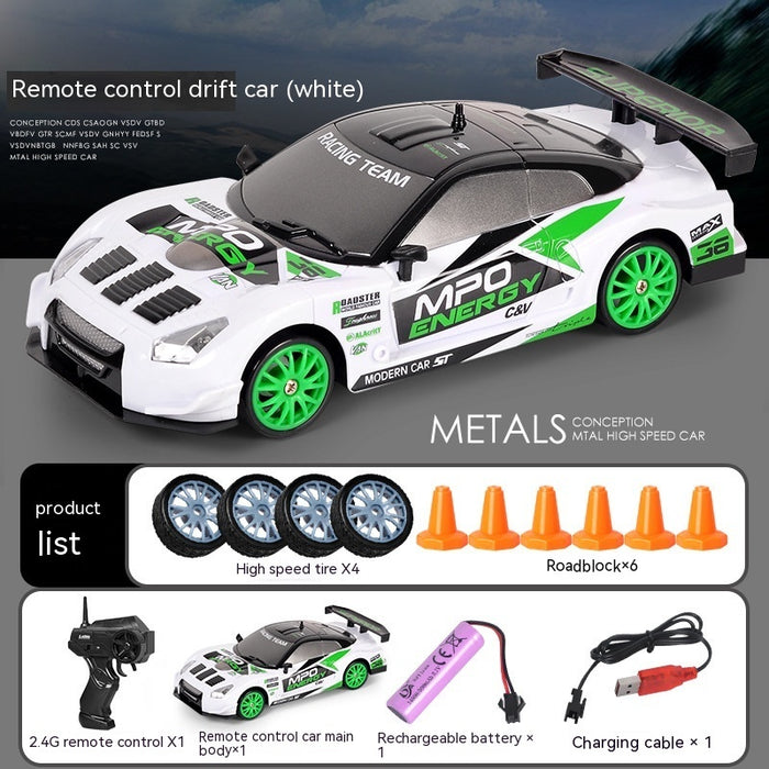 Remote Control Car Four-wheel Drive Drift Racing Car With Light Spray