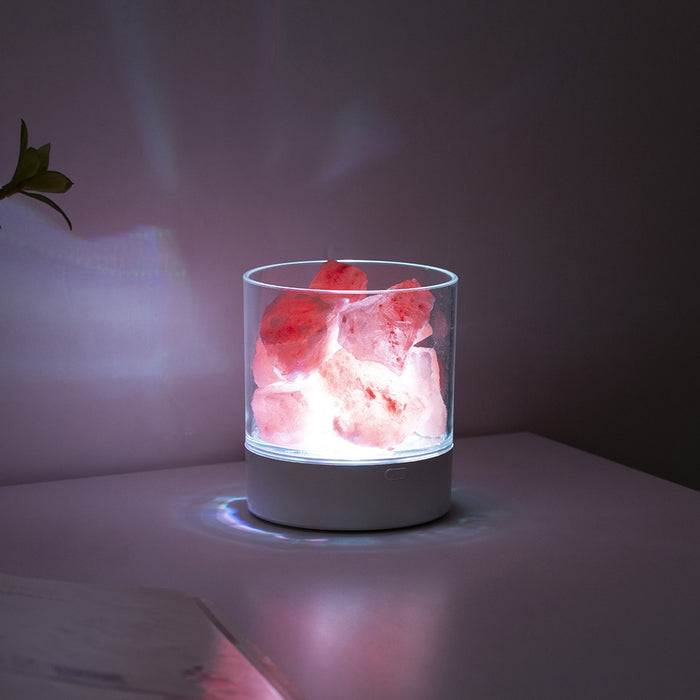 Goblet Of Crystal Salt Lamp Led Wireless