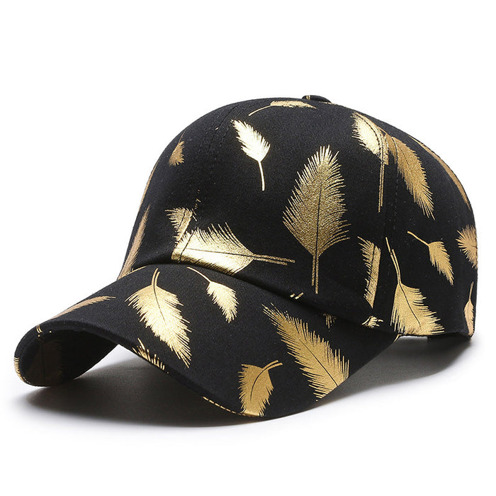Gold Feather Outdoor Cap