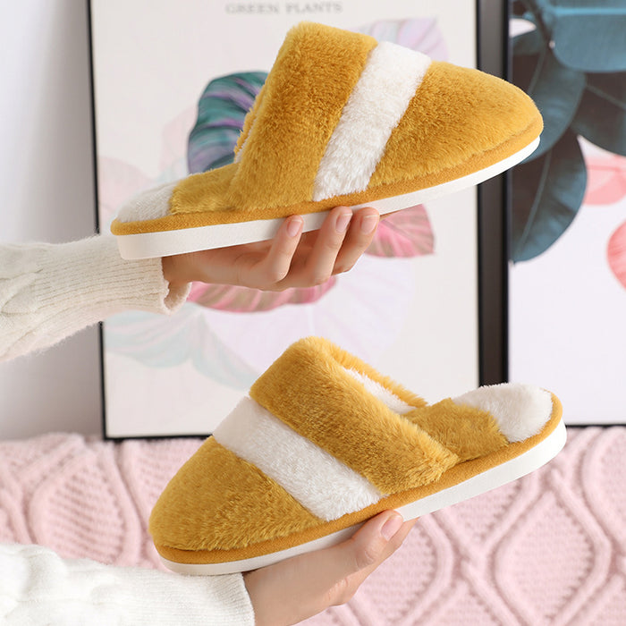 Women Winter Cotton Slippers