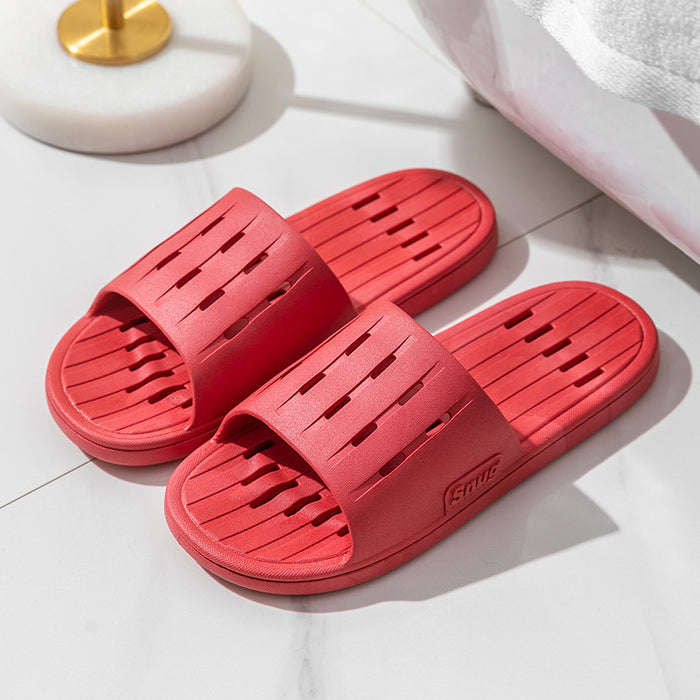 Anti-slip Striped Slippers