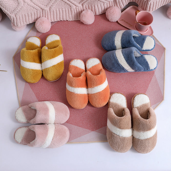 Women Winter Cotton Slippers