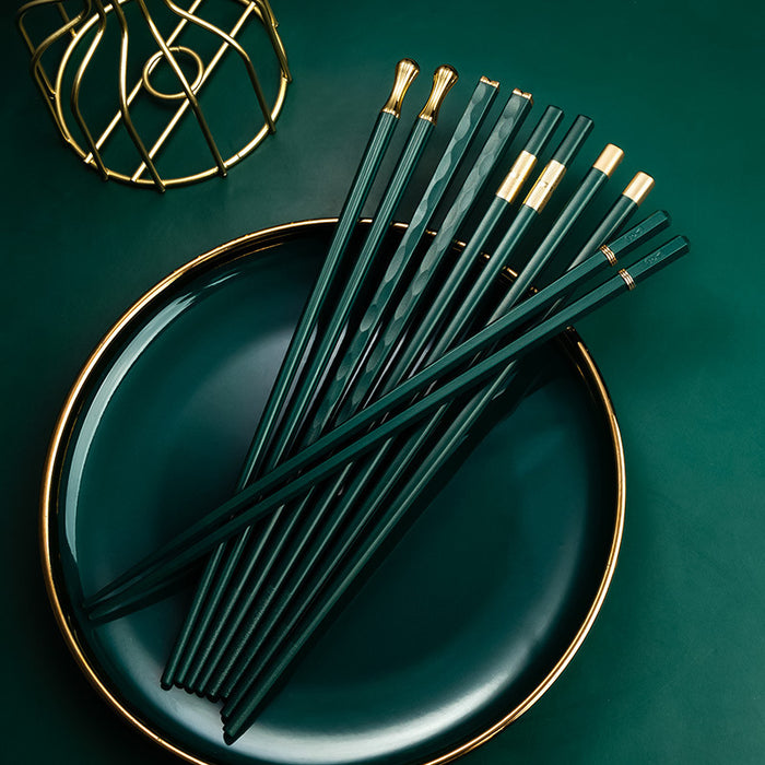 Anti-slip High Temperature Alloy Chopsticks Set