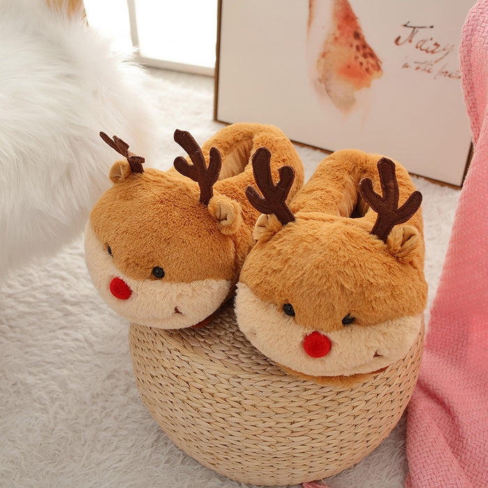 Winter Warm Home Floor Cute Slippers