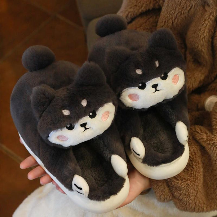 Female Winter Household Indoor Cotton Slippers