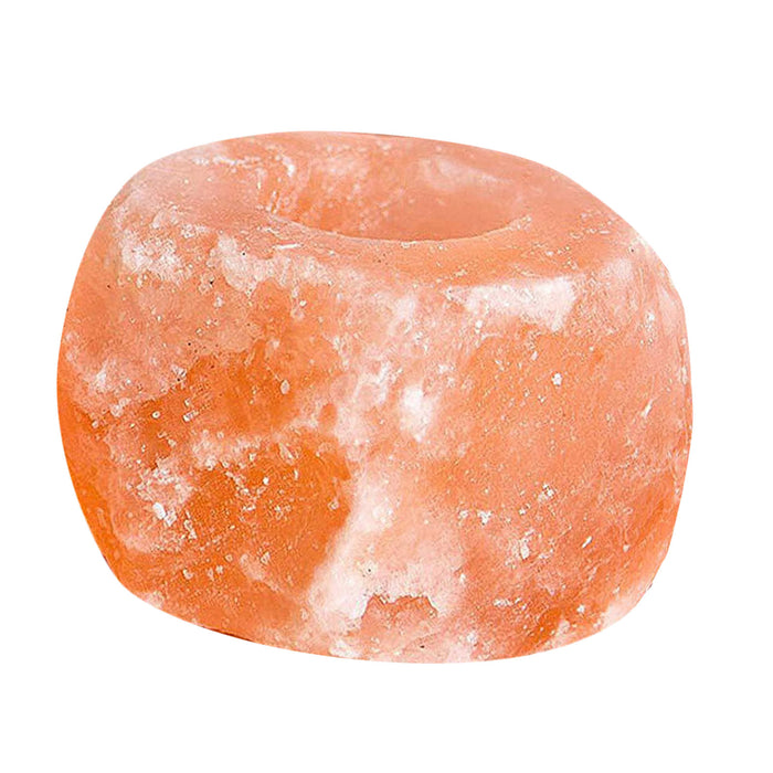 Mineral Crystal Salt Candle Holder Ideas