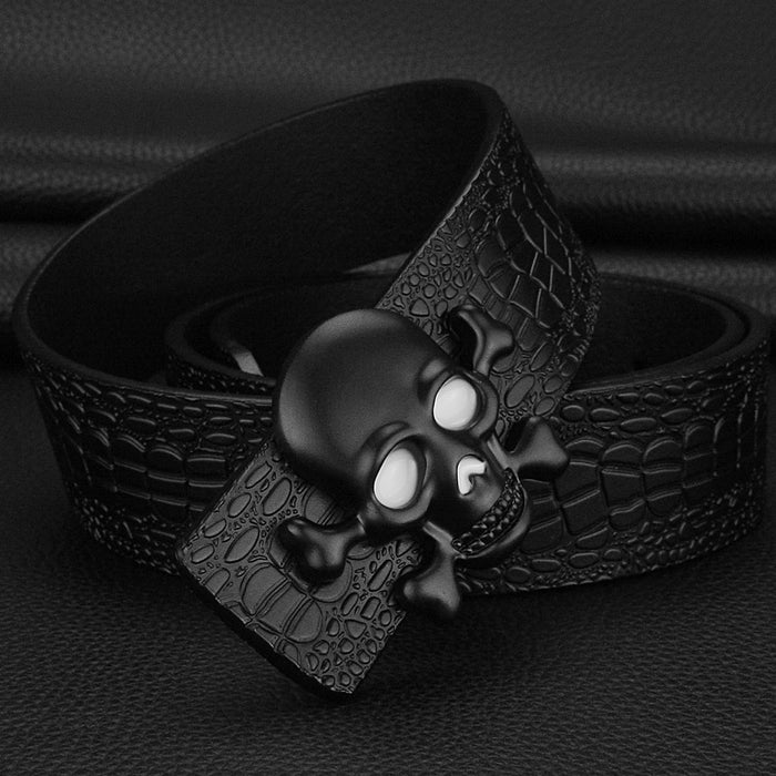 Skull With Belt