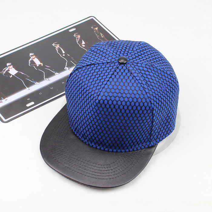 Mesh Flat Brim Hat