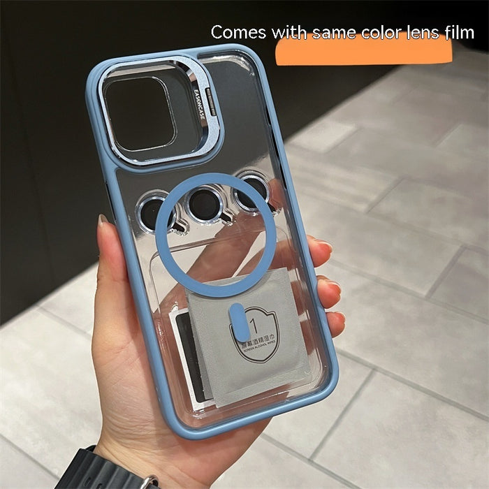 15 Lens Invisible Bracket Phone Case Magnetic Suction
