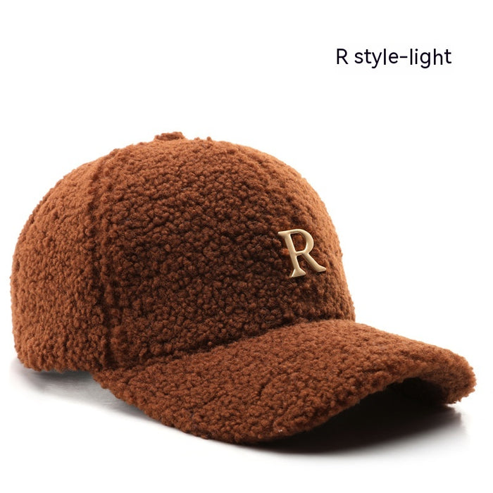 Lamb Wool Baseball Cap