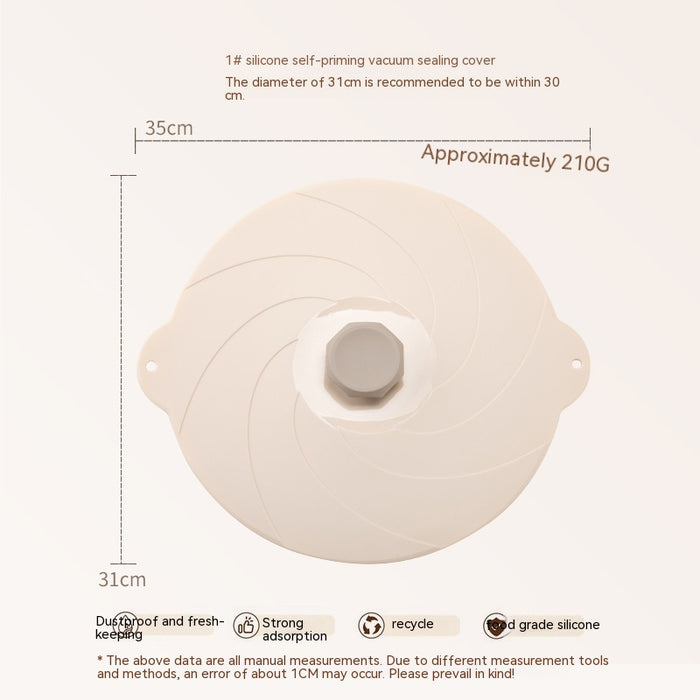 Airtight Container Vacuum Lid