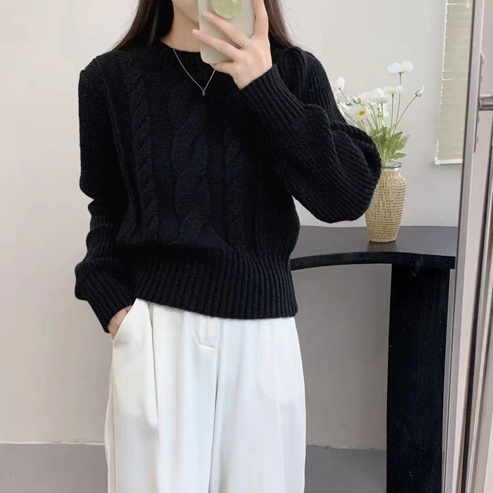 Cable-knit Sweater