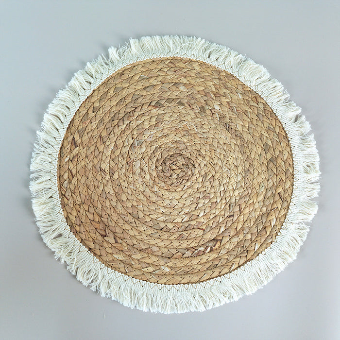 Round Straw Placemat