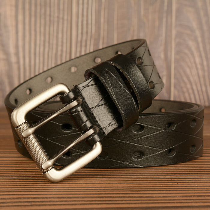 Double Pin Buckle Belt