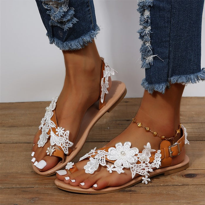 Summer Flat Lace Sandals