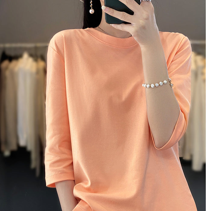 Cotton Short-sleeve T-shirt