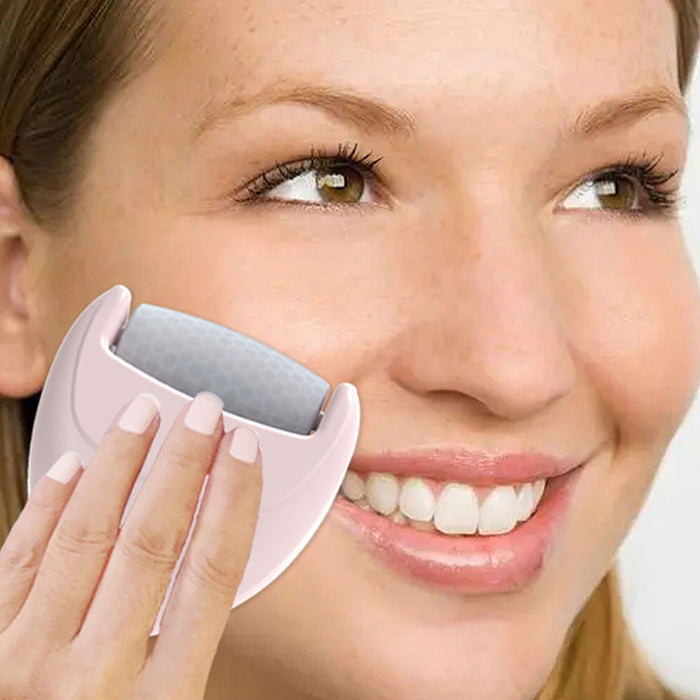New 2-in-1 Heart Shaped Ice Roller Ice Pack For Eye And Facial Massage Care