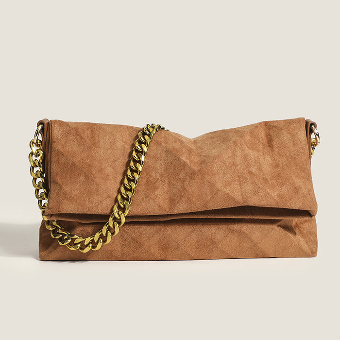 Geometric Rhombus Chain Bag