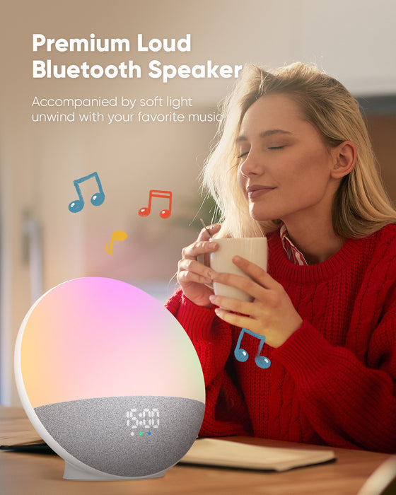 White Noise Bluetooth Audio RGB Colorful Luminous