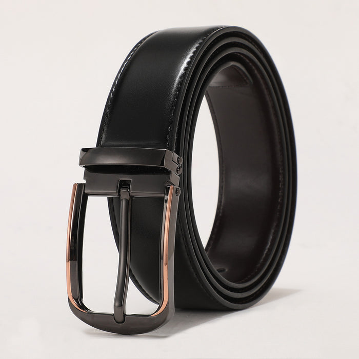 Double Sided Pin Buckle Belt