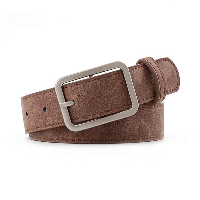 Square Buckle Belt