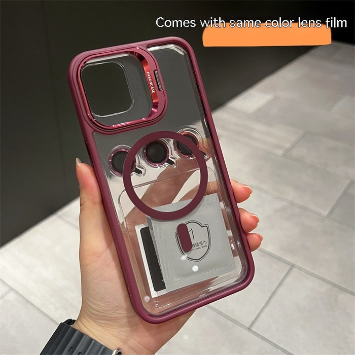 15 Lens Invisible Bracket Phone Case Magnetic Suction