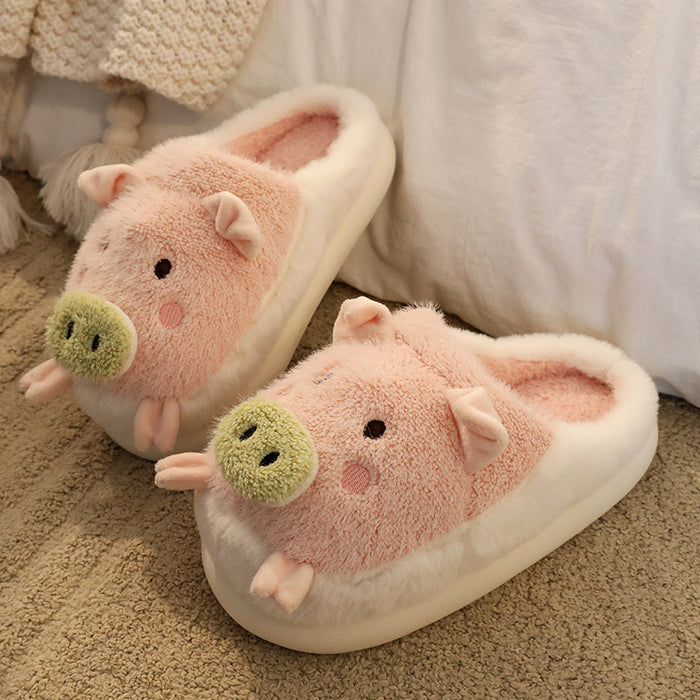 Women Warm Cotton Slippers