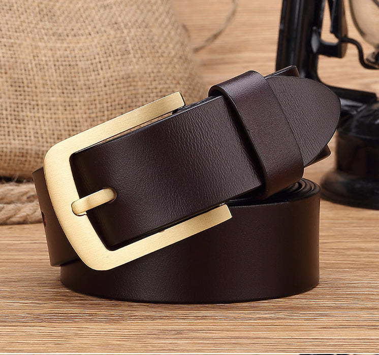 Brass Pin Buckle Belt