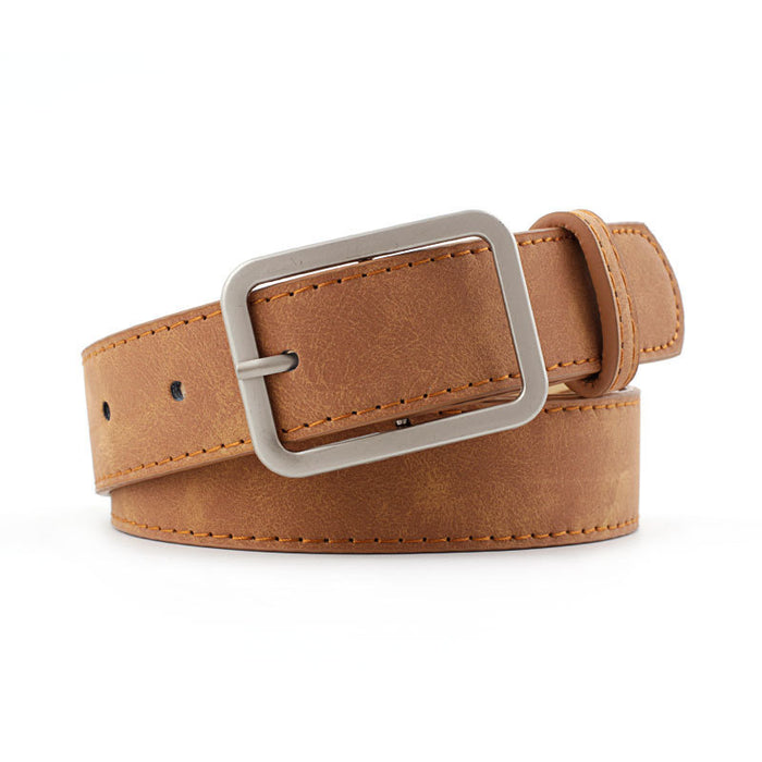 Square Buckle Belt